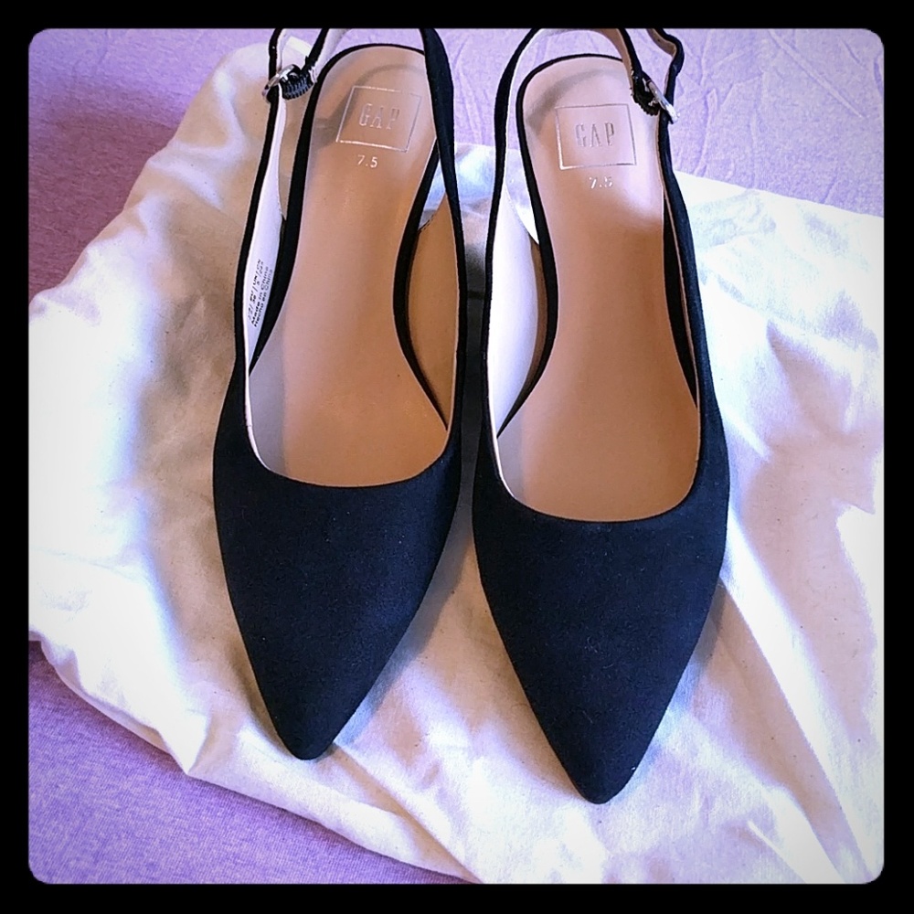 Gap kitten heels black New